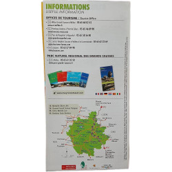 Carte touristique "Sur les traces de la brebis" - Map "On the...