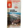 Carte touristique Savoie Dauphiné