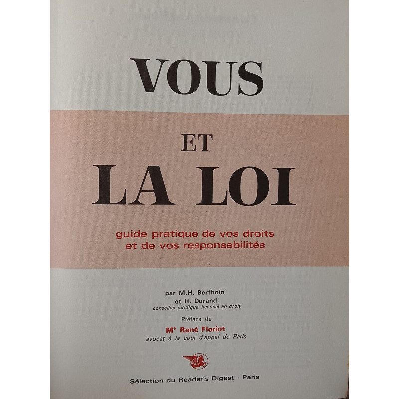 Vous et la loi
