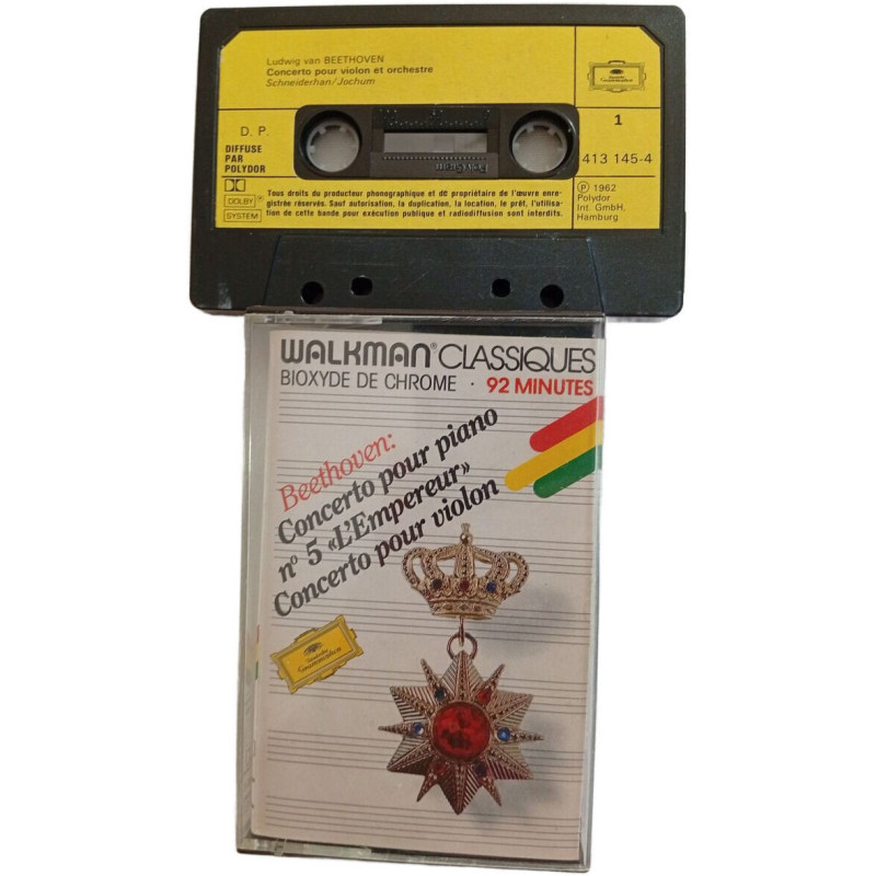 K7 Audio - Concerto pour piano n° 5 « L'Empereur » Concerto pour...