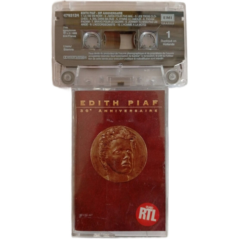 K7 Audio - Edith Piaf - 30e Anniversaire