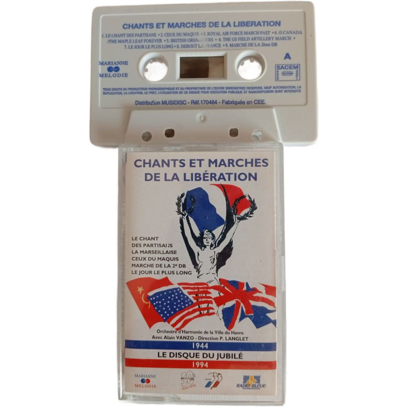 K7 Audio - Chants et marches de la Libération