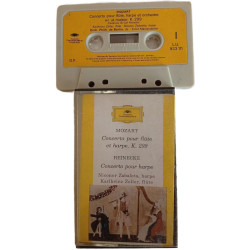 K7 Audio - Concerto pour flûte et harpe K. 299