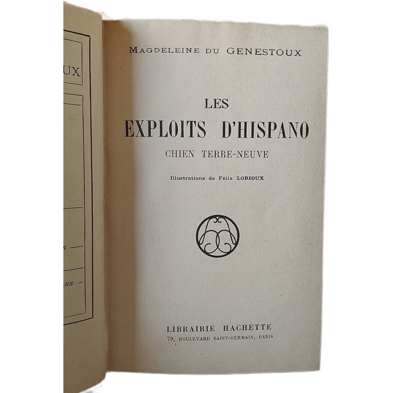 Les Exploits d'Hispano chien Terre-Neuve