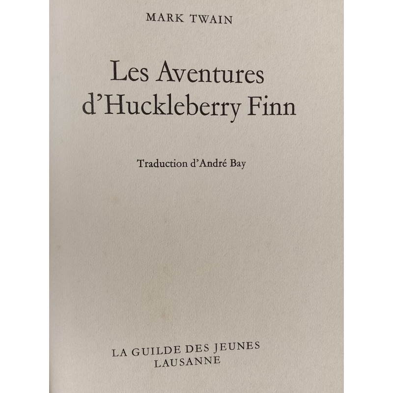 Les Aventures d'Huckleberry Finn nº 37