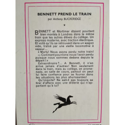 Bennett prend le train