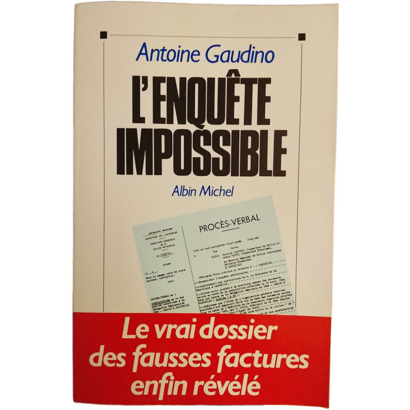 L'enquête impossible