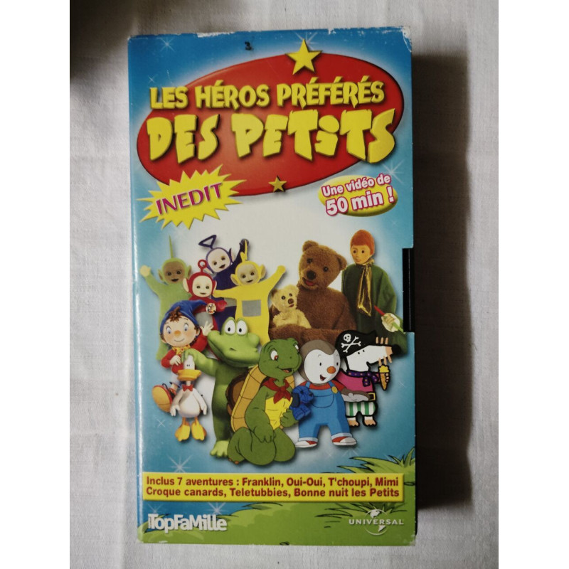 VHS - Les héros préférés des petits