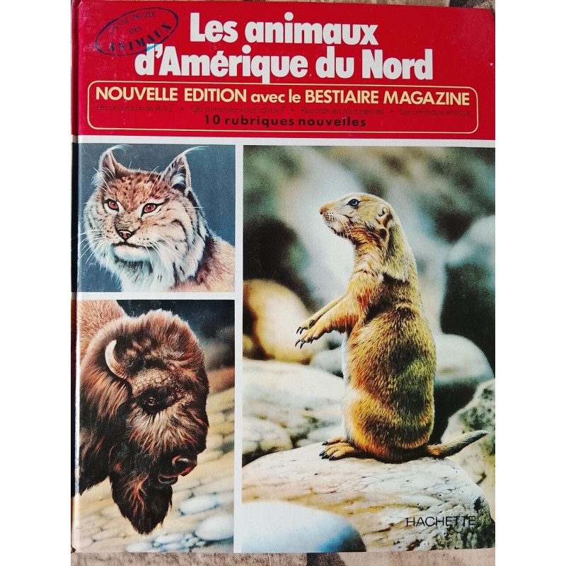 Les animaux d'Amérique du Nord
