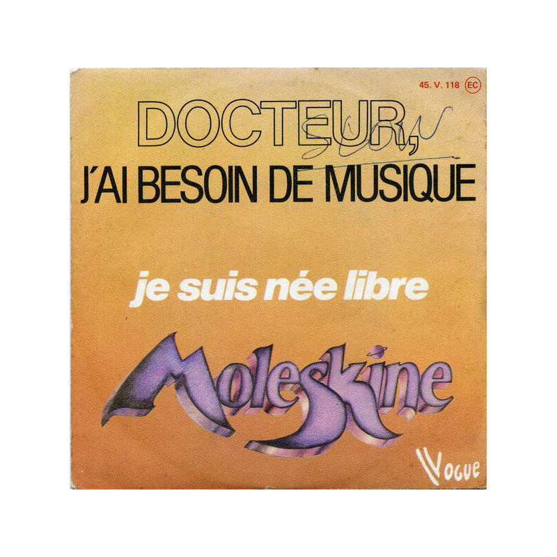Docteur J'ai Besoin De Musique / Je Suis Née Libre