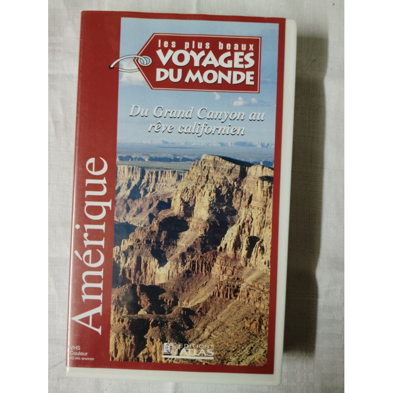 VHS - Les plus beaux voyages du monde : Du Grand Canyon au rêve...