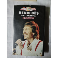 VHS - Henri Dés en concert à l'Olympia Bruno Coquatrix