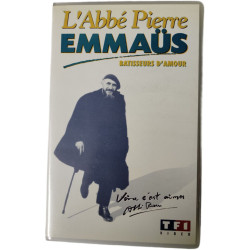VHS - L'Abbé Pierre Emmaüs Bâtisseurs d'amour