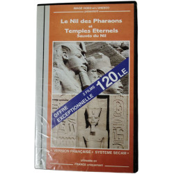 VHS - Le Nil des Pharaons et Temples Éternels Sauvé du Nil