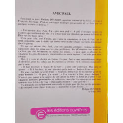 Avec Paul : Pour accompagner une lecture de sa lettre aux Philippiens