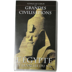 VHS - Voyage au cœur des grandes civilisations : L'Égypte et la...
