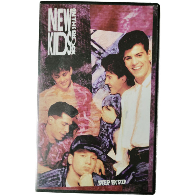 VHS - New Kids On The Block Step By Step