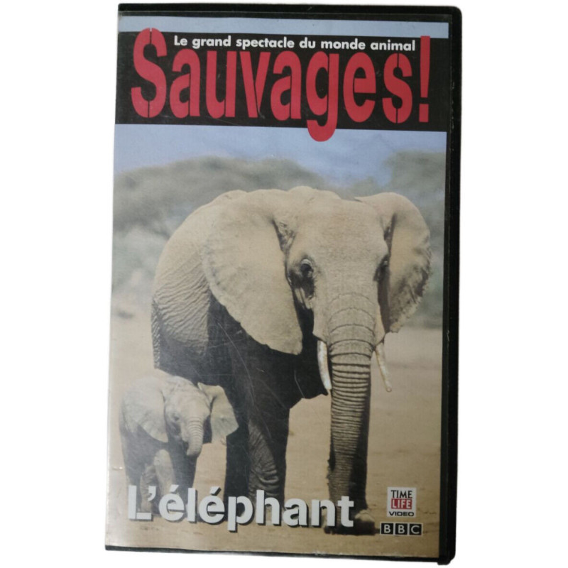 VHS - Sauvages! L'éléphant