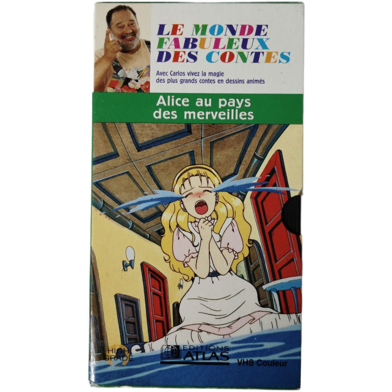 VHS - Le monde fabuleux des contes : Alice au pays des merveilles