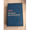 éléments de philosophie