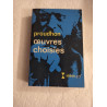 Œuvres choisies
