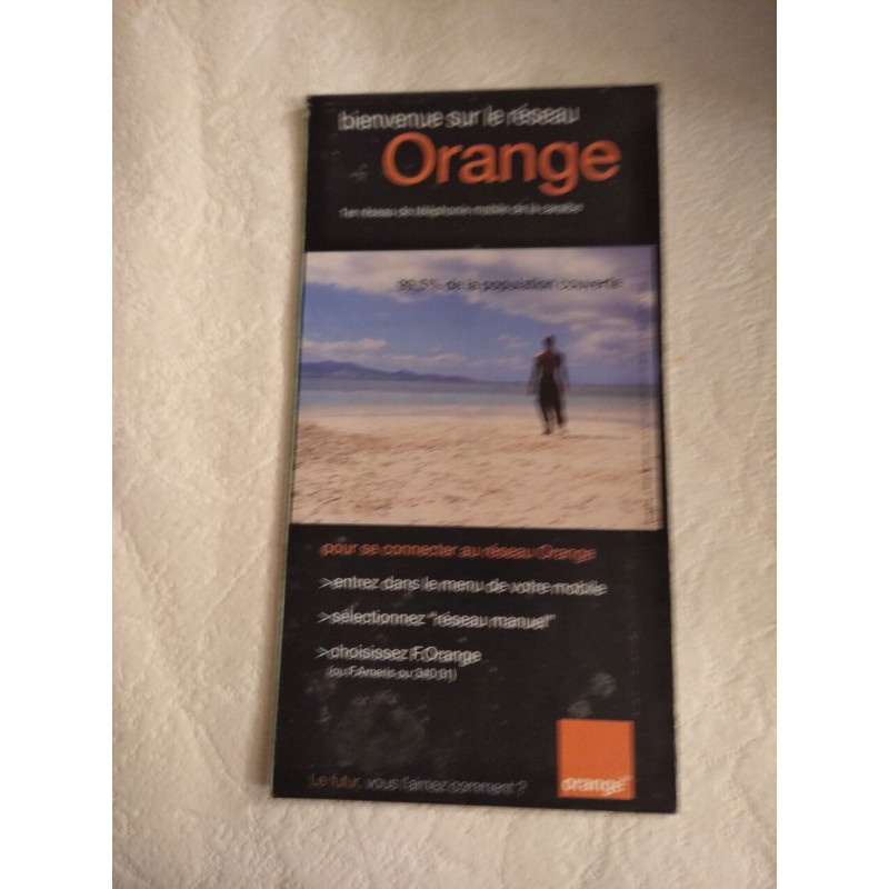 Bienvenue sur le réseau Orange