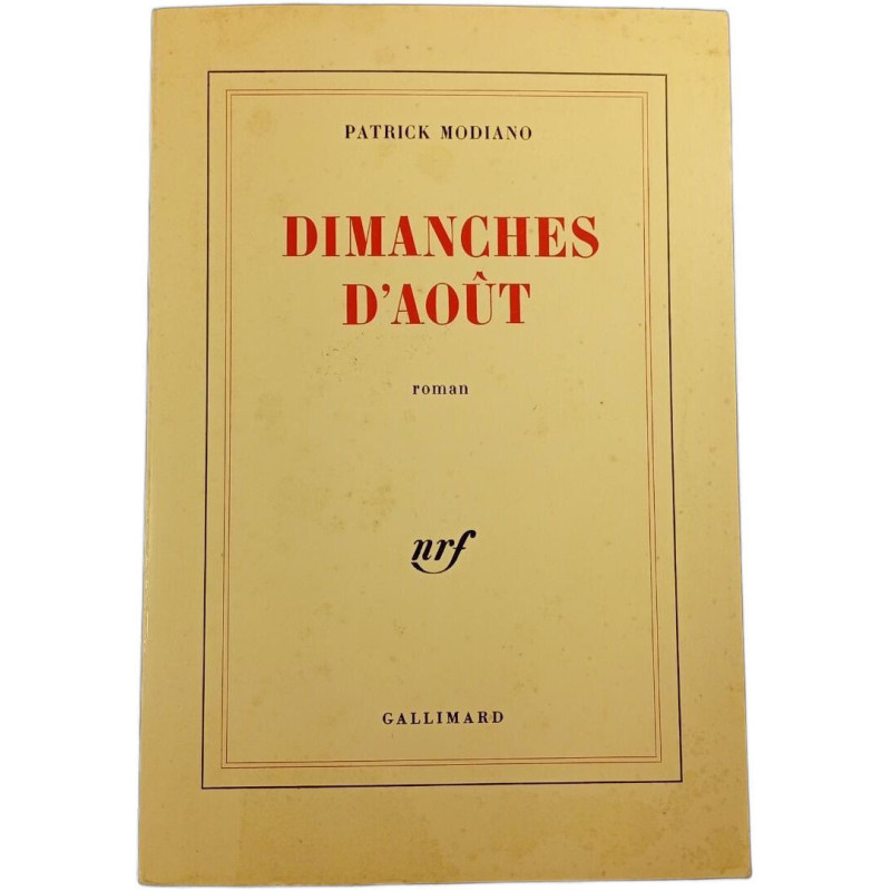 Dimanches d'août