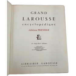 Grand Larousse Prestige encyclopédique A/Aphylle 1