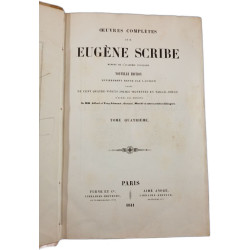 Œuvres complètes de M. Eugène Scribe Tome Quatrième