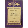 Pages choisies I