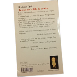 Tu n'es pas la fille de ta mère
