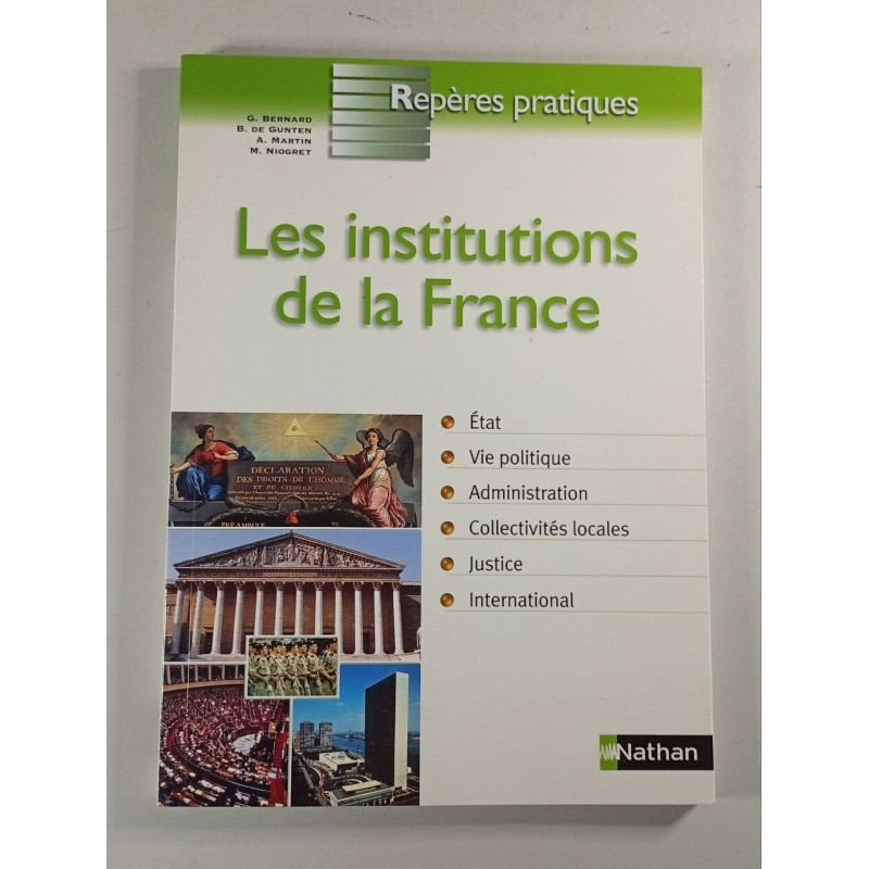 Les institutions de la France