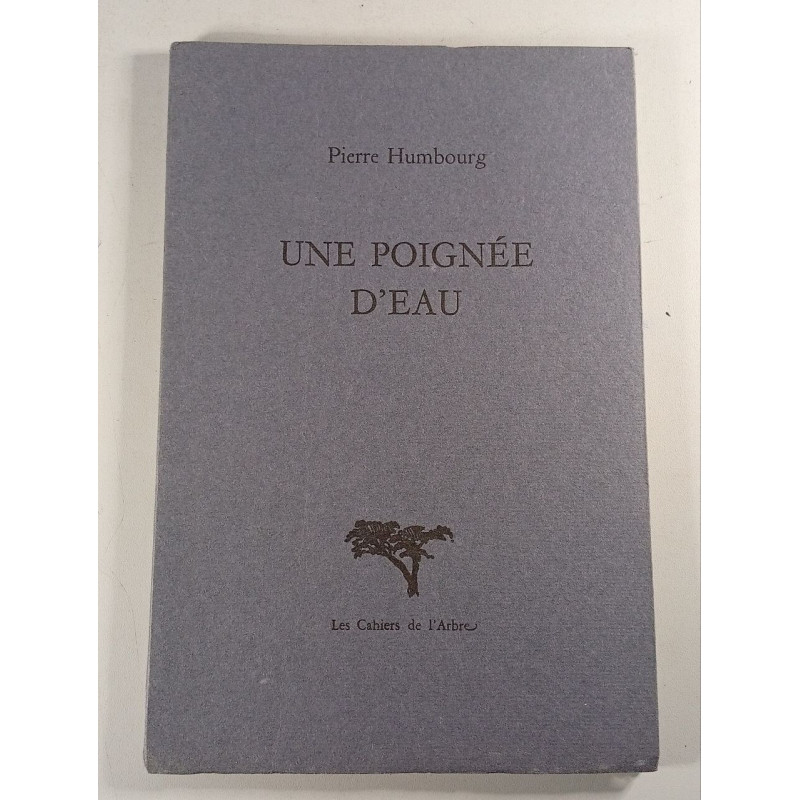 Une poignée d'eau