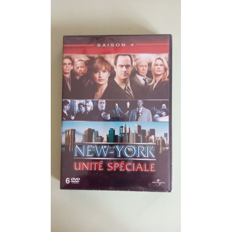 Dvd - New York unité spéciale Saison 4 6 Dvd (Neuf Sous Blister)