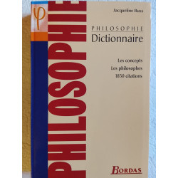 Philosophie Dictionnaire