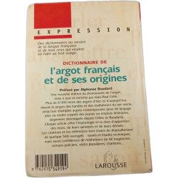 Dictionnaire de l'argot français et de ses origines