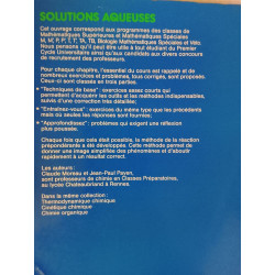 Solutions aqueuses