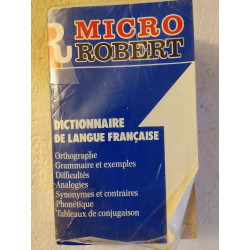 Micro Robert Dictionnaire de langue française