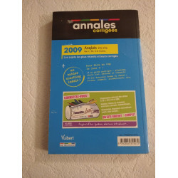 Annales corrigées 2009 Anglais LV1-LV2