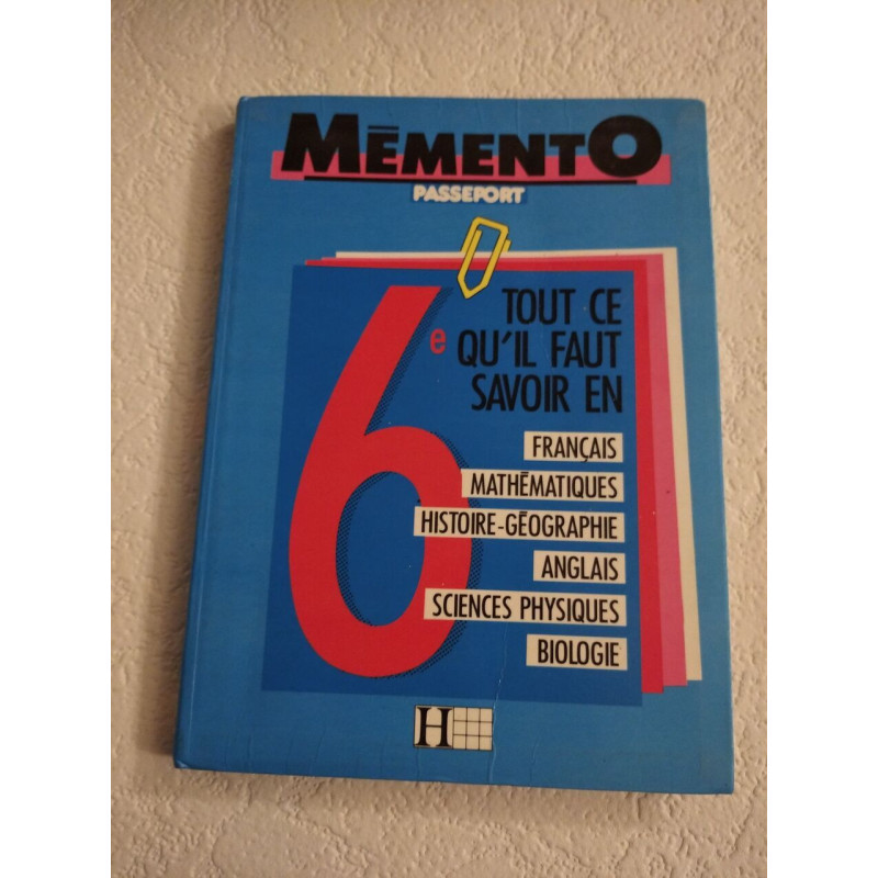Mémento 6