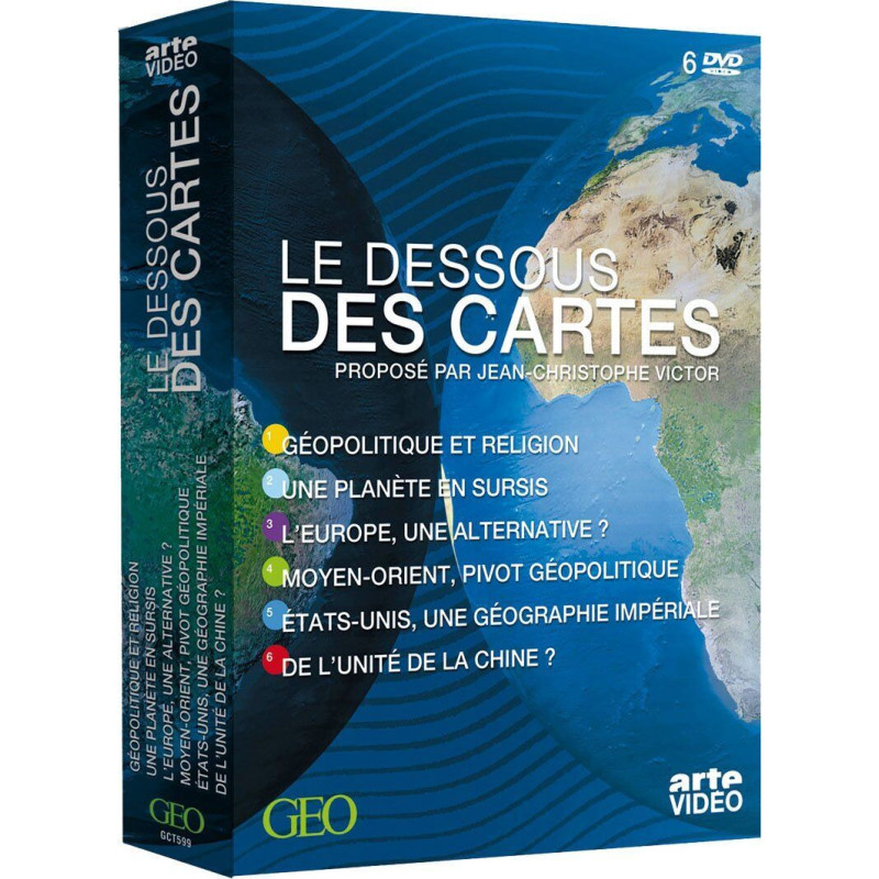 Le Dessous des Cartes : Coffret Intégrale 6 DVD [inclus 1 livret]...