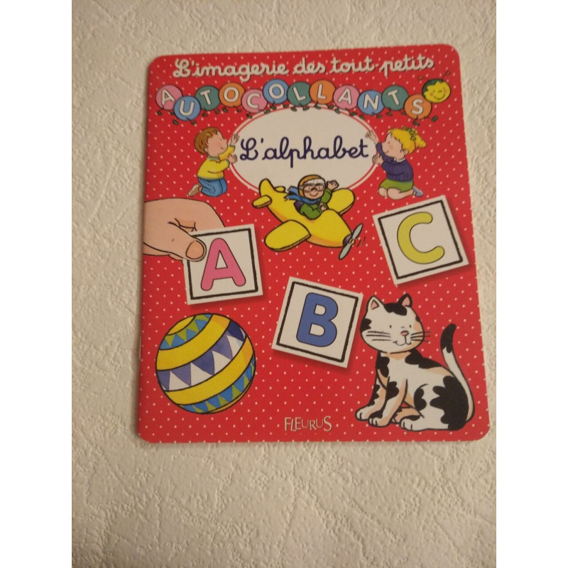 L'imagerie des tout petits Autocollants L'alphabet
