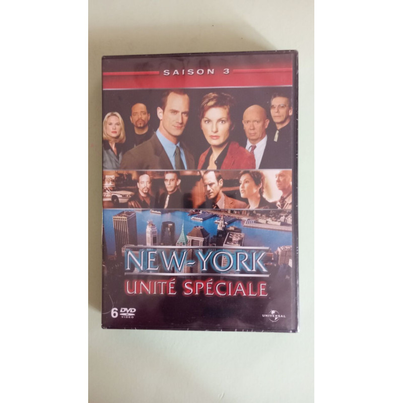 Dvd - New York Unité Spéciale Saison 3(Neuf Sous Blister)