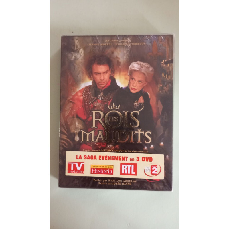 Dvd - Les Rois Maudits: La Saga Événement en 3 Dvd(Neuf Sous Blister)