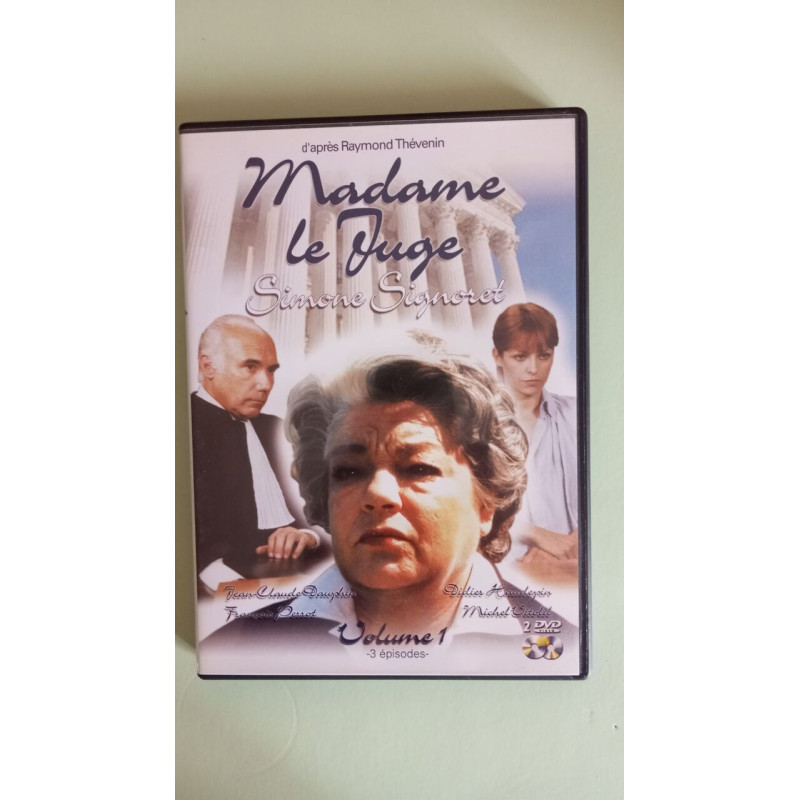 Dvd - Madame le juge Simone Signoret Volume 1 3 èpisodes