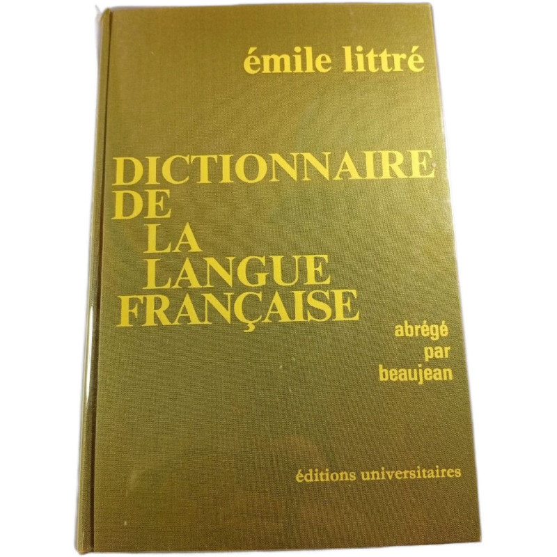 Dictionnaire de la langue française