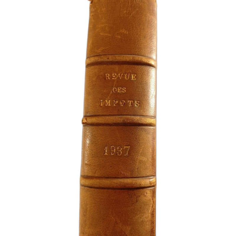 Revue des impôts 1937