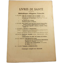 La Science de la Santé et les Lois de la Vie