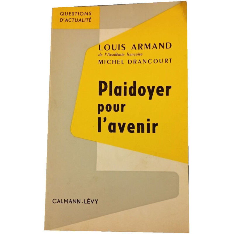 Plaidoyer pour l'avenir