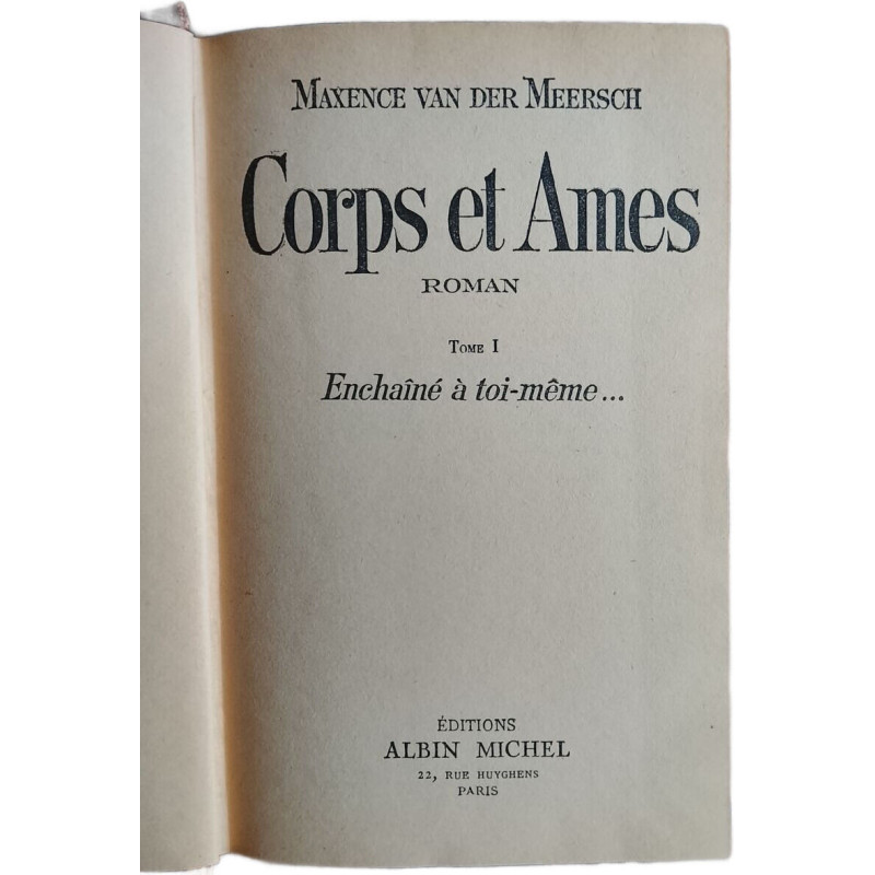 Corps et Ames